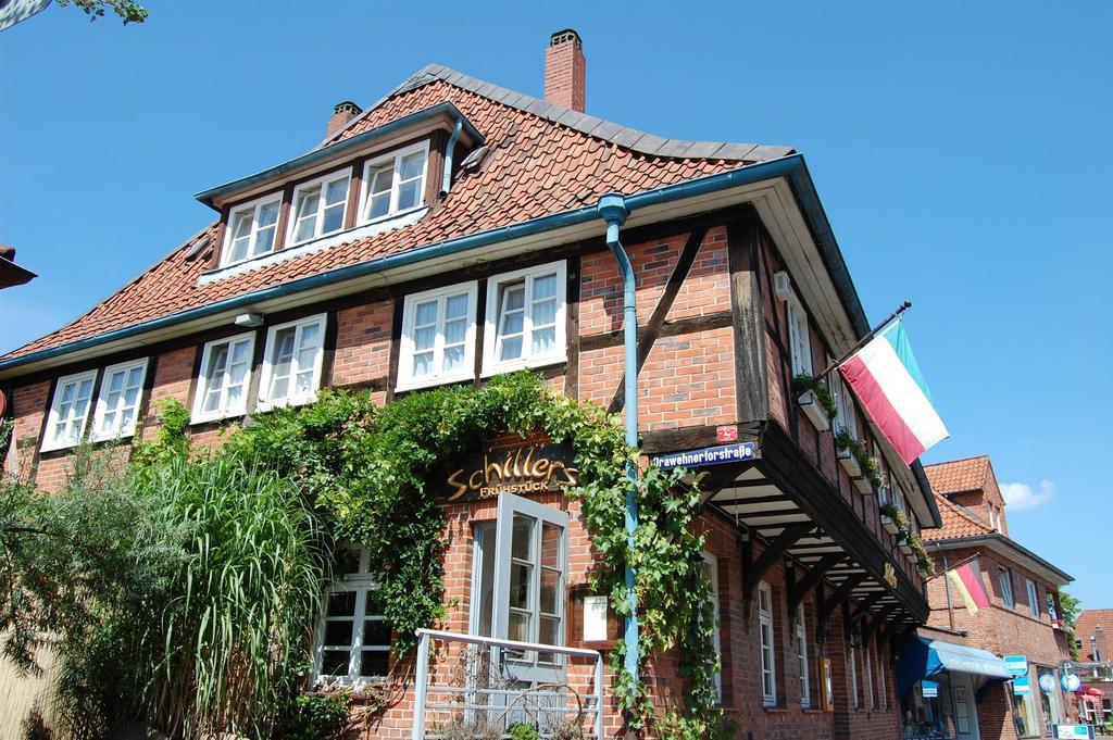 Schillers Stadthaus Hitzacker Eksteriør billede